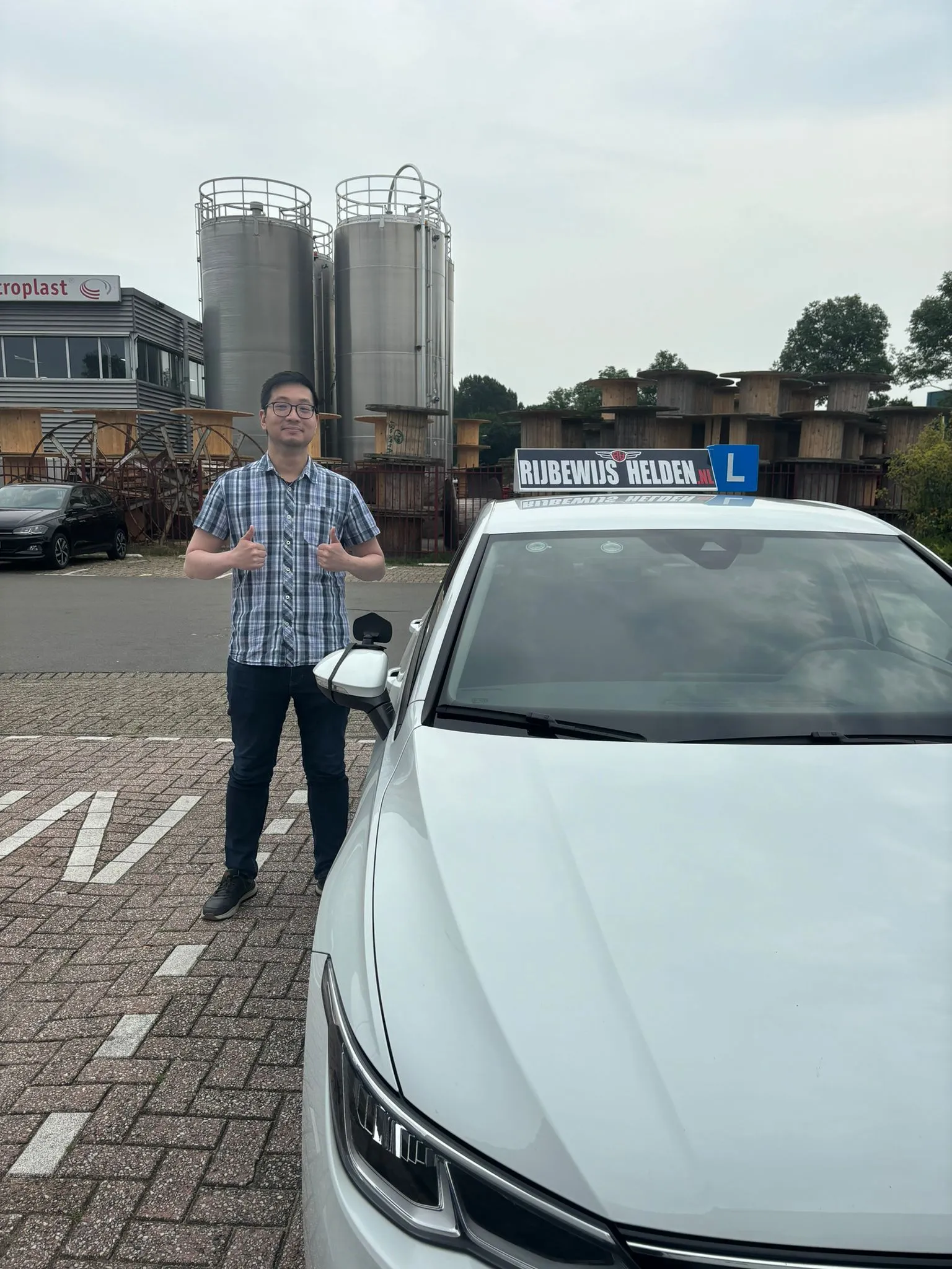 English lessons driving car