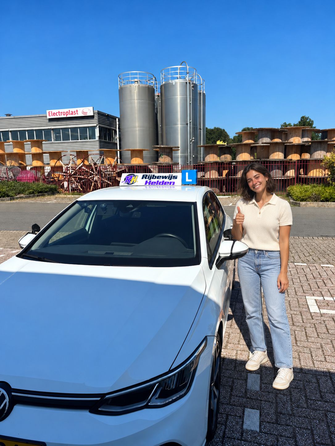 geslaagd_margret geslaagd rijbewijs helden